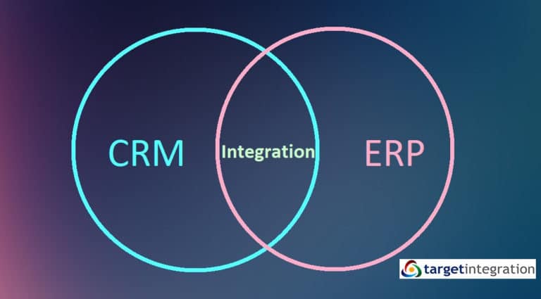 How can businesses benefit by integrating ERP with CRM system