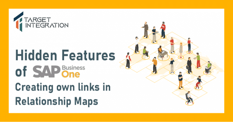 Relationship maps in SAP Business One