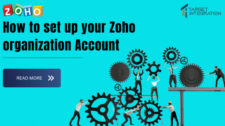 Zoho Organization Account