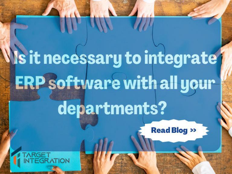 Integrate departments under single ERP software solution