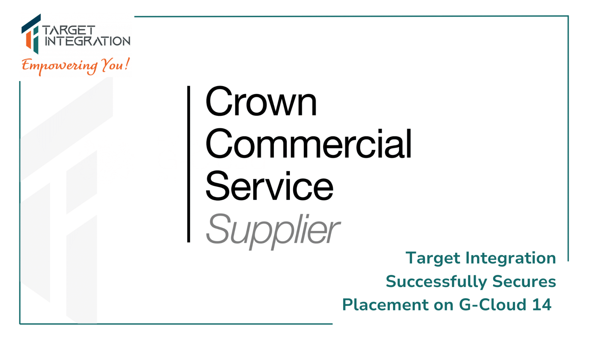 Target Integrated Systems Target Integration: The Exclusive Odoo Services Provider on G-Cloud 14 ...